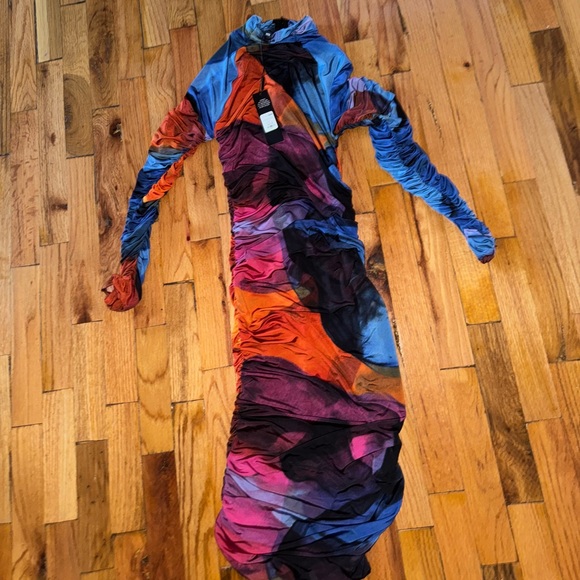 Fashion Nova Multicolor Dress - Picture 2 of 2